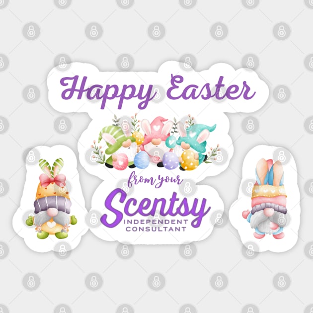 happy easter scentsy greetings Sticker by scentsySMELL